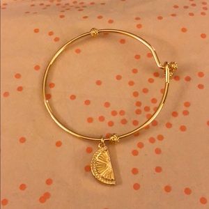 Lily Pulitzer bracelet gold fruit